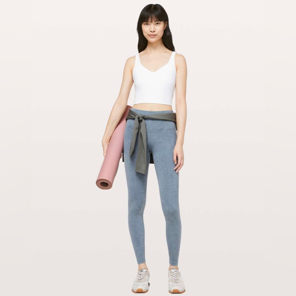 Like New Lululemon Wunder Under High-Rise
Tight in Washed Moon Blue. Size 10.